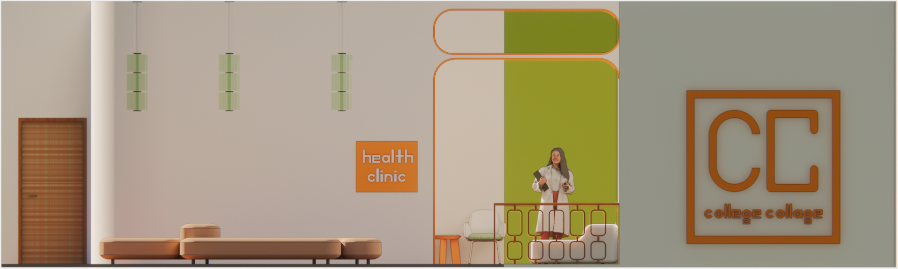 Clinic Elevation 2 Render