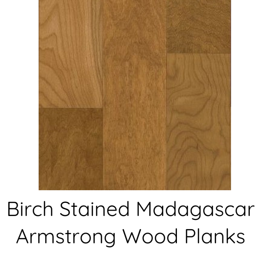 stained mahogny plank
