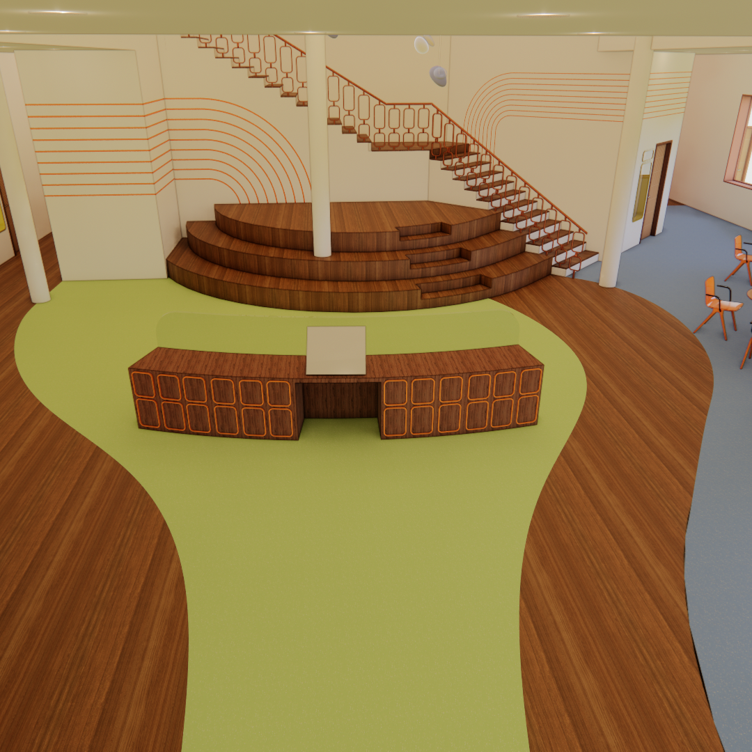 waydinfing entrance floor